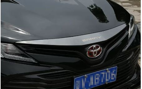  Ốp trang trí nắp capo màu đen titan