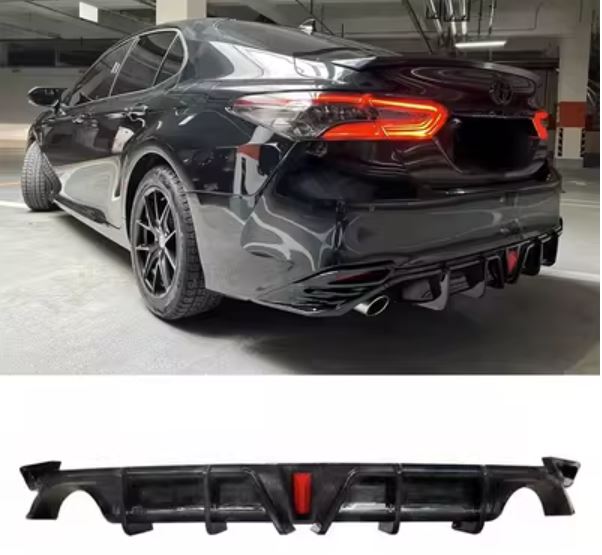  Cản sau đen cacbon M1