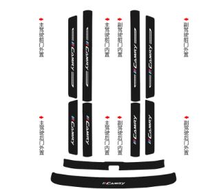  Bậc cửa trong ngoài + cốp trong ngoài ( 10 miếng ) 2019-2022